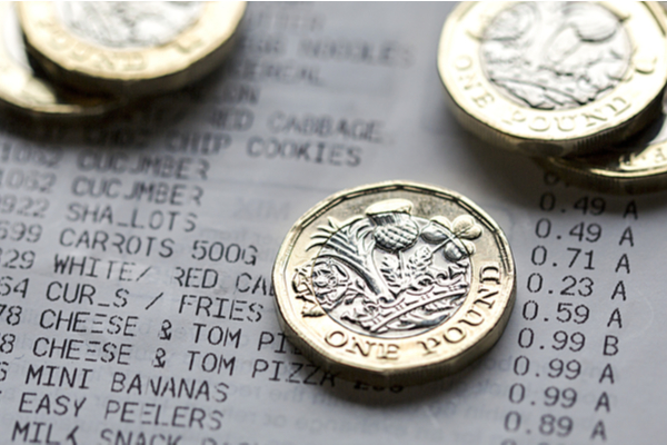 UK shop price inflation hits highest rate since 2008