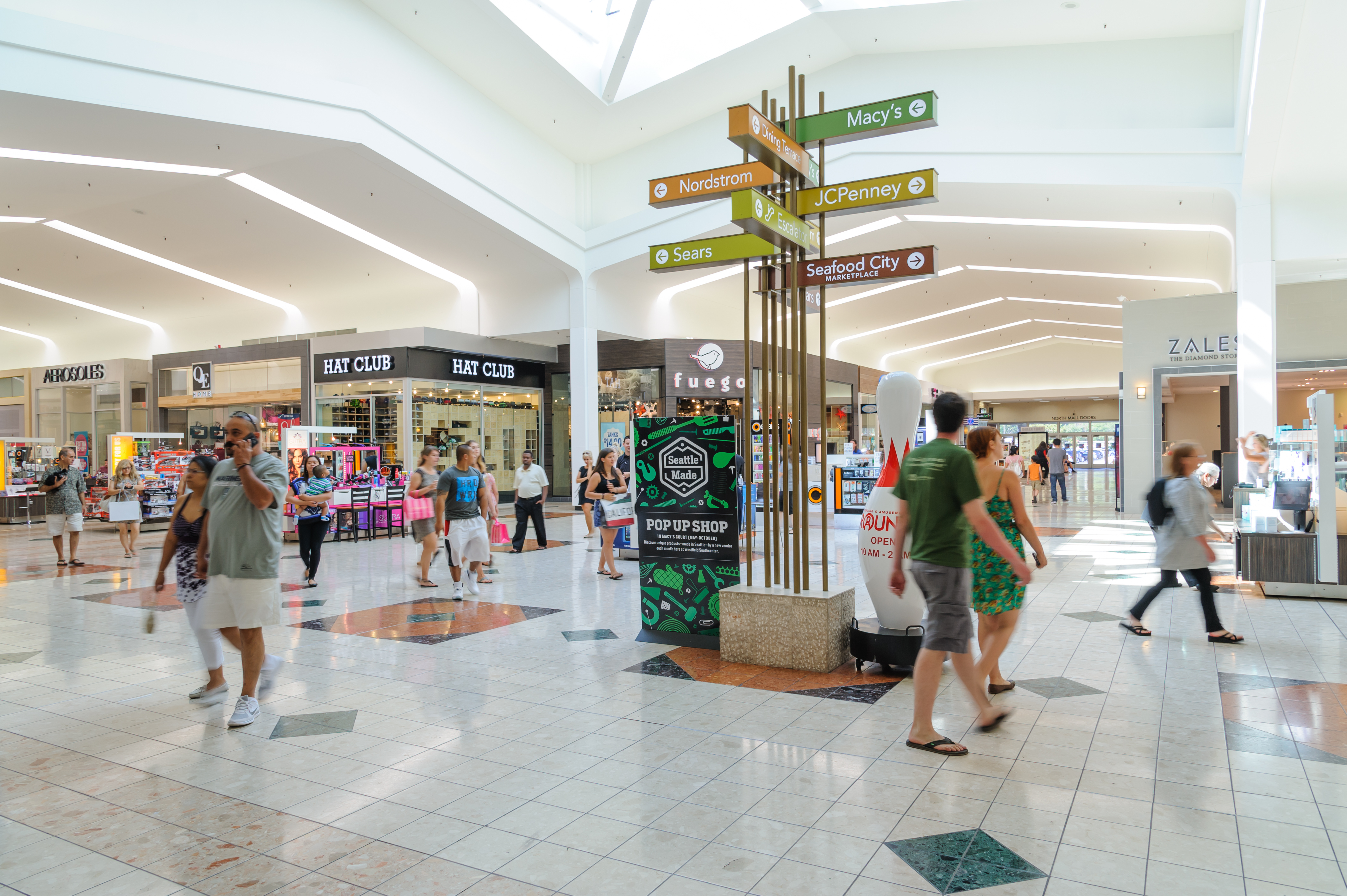 US retail footfall