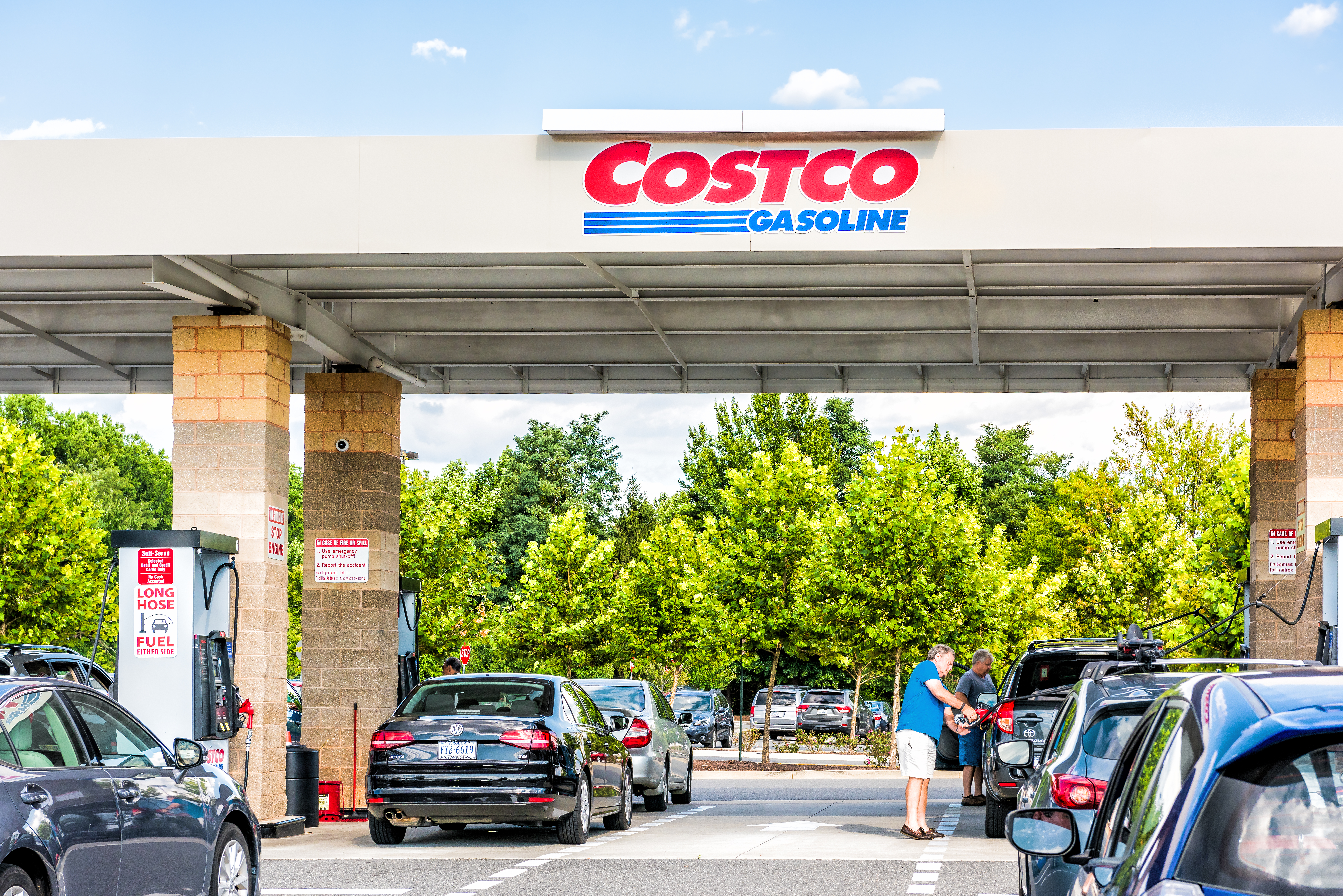 CostCo Gas Station